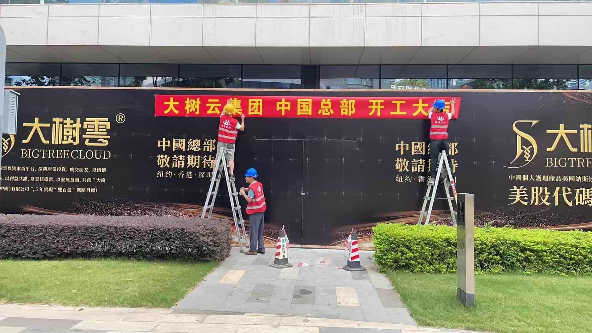 深圳大樹云集團(tuán)中國總部辦公室設(shè)計裝修（老戶）